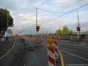 Kennedybrücke, Ampel - kein Stau