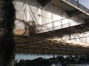 Bild - Kennedybrücke Einstieg Abstrahlung