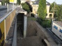 Bild - Kennedybrücke Treppe weg