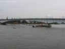 Bild - Kennedybrücke arbeiten am Strompfeiler Überblick