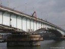 Kennedybrücke Bonn Brückenpfeiler 21.02.08