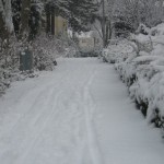 Schnee in Bonn Beuel 05.01.2009