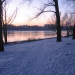 Blick auf den Rhein Beuel