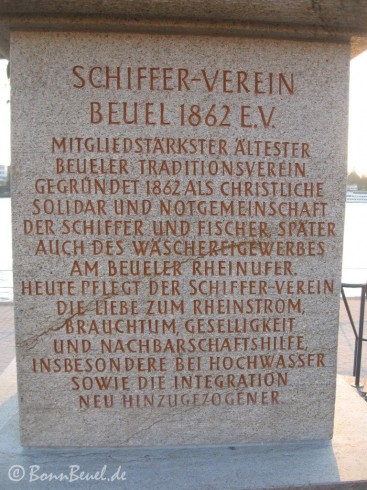 Inschrift der Nepomukstatute