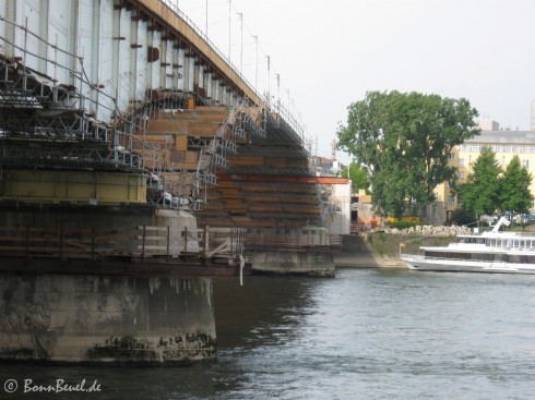 Kennedybrücke Nordseite Bonn