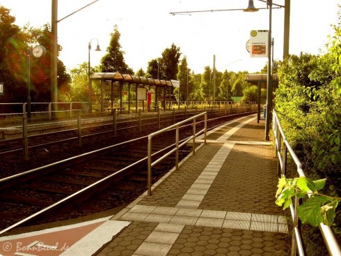 Straßenbahnhalt Limperich Nord - 22.06.09