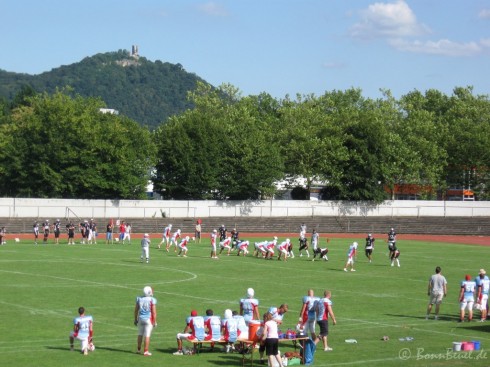 Offense der Bonn Gamecocks - 22.08.09