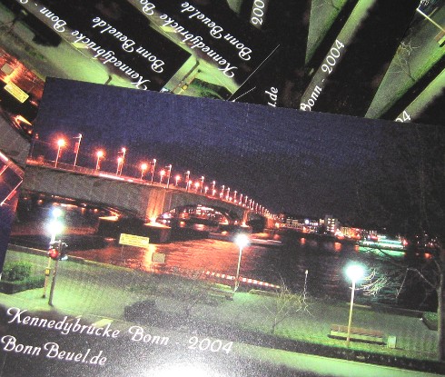 Postkarte BonnBeuel.de - Kennedybrücke