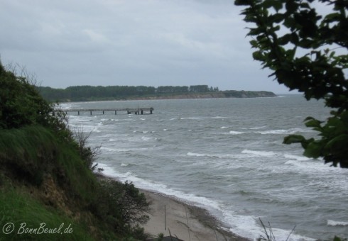 Steilküste und Seebrücke vom Ostseebad Rerik